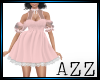 *A* Pink Goth Mini Dress