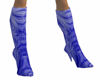 Mystic blue boots