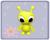 Yellow Alien Pet