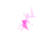 !V Neon Pink The Kiss