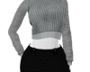 sweater + skirt