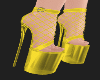  Fishnet Heel Y