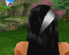 HAIR BLACK  MESC  SILVER