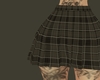 H! Plaid Skirt