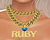 Colar Ruby Gold