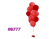 HB777 Party Balloons Red