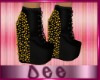 *Spiked* Gld/Blk Boots