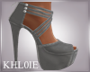 K tash grey heels