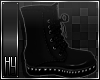 HY|Studded Combat Boots
