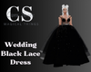 Wedding Black Lace Dress