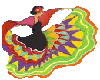 Colorful Spanish Dancer