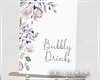 H. Lilac Bubbly Drinks