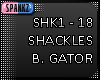 Shackles - B. Gator SHK