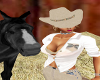 Cowgirl Hat Tan