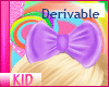 KID Hair Bow 1 Derivable