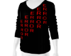 (PR) Error Sweater BLK