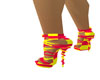 shoes red/yellow