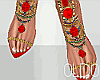Cleopatra Red Heels