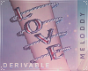 M~ BraceletR LOVE - DRV