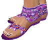 purple Sandals