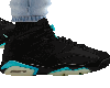 Black Blue Shoes