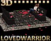 Couch Set w Roses 7