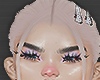 white hair clips