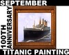 (S) RMS Titanic Painting