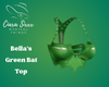 Bella's Green Bat Top