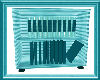 Office Cabinet Book Teal