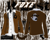 FOXE wear brown jacket1