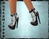 ^AZ^Zebra Ankle Boots