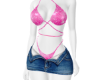 Khloe Pink Bikini Shorts