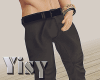[Yiz] Gray Pants