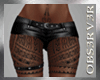 LEATHER  SHORTS   RLL