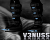 (V3N) Blue Vivi Boots