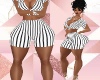 Black thin stripe shorts