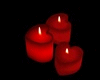 VALENTINE Heart candles