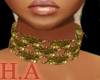 Necklace slave gold