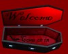 gothic Welcome Sticker