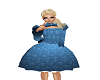 Blue Paisley Doll Dress