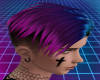 Blue and Pink Undercut