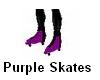 Purple and Black Skates