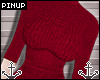 ⚓ | Knitted Midi Red