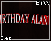 Happy Birthday Alan Seat
