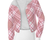 plaid w. jacket pink