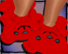 Red Bear Slippers♥