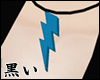 [K] Thunder scene blue