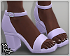 Purple Brunch Heels