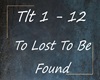 To Lost to be found